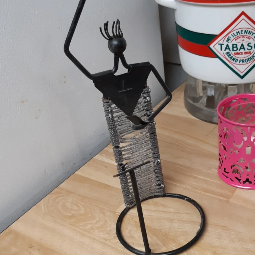 Metal Candle Holder frame PREACHER Sermon Church lecture